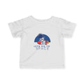Infant Tee - "Let's Go to Space" Astronaut Baby Shirt
