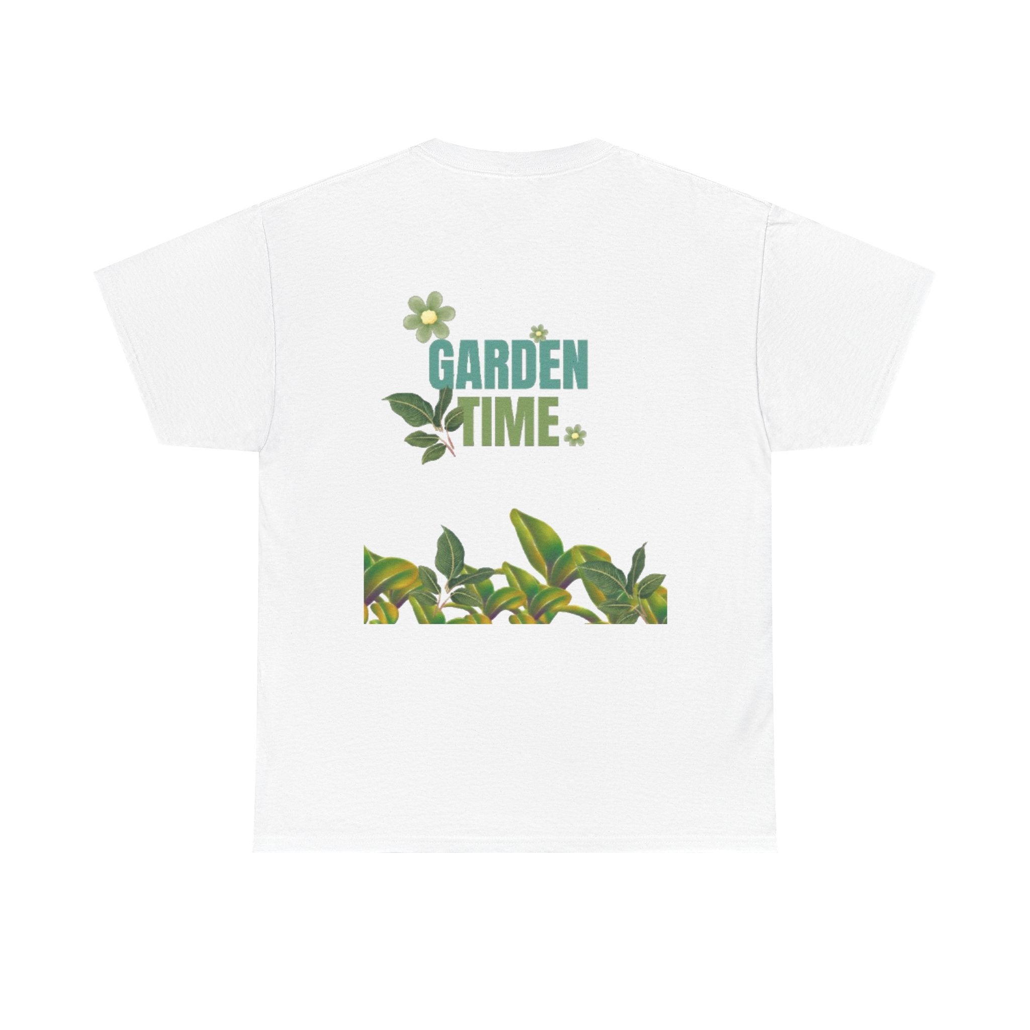 Garden Time T-Shirt — Floral Plant Lover Tee