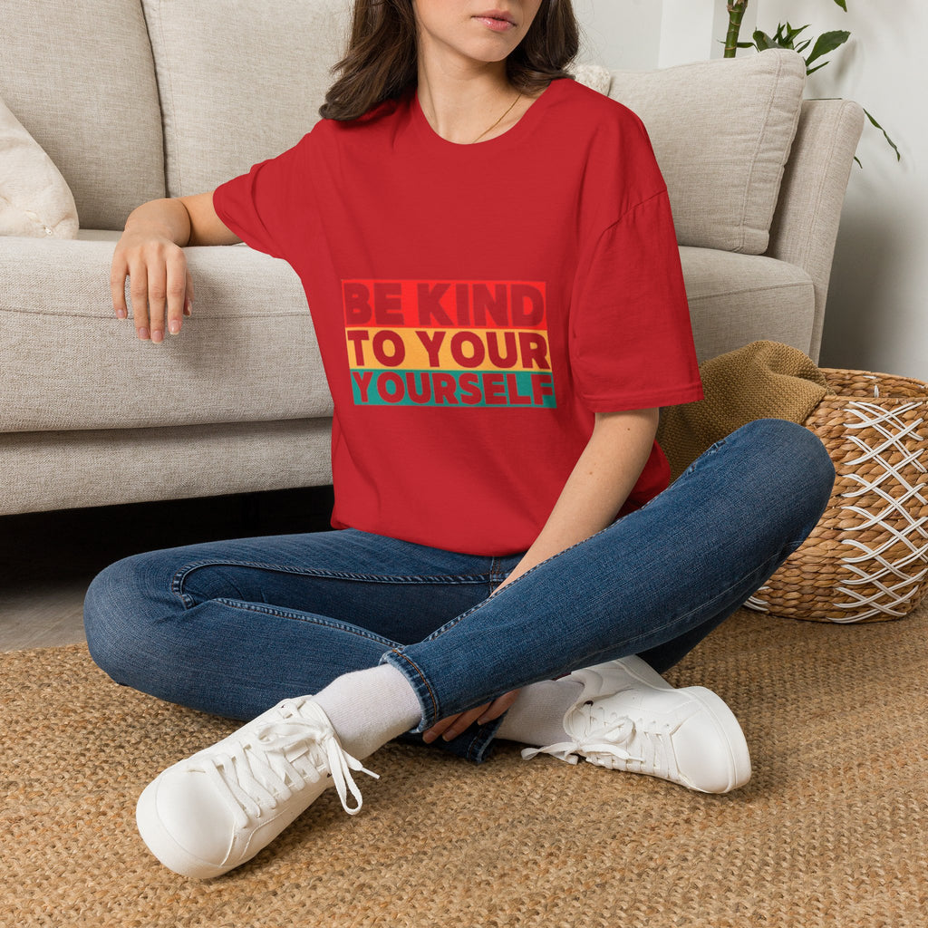 Be Kind To Yourself T-Shirt — Positive Self-Love Graphic Tee
