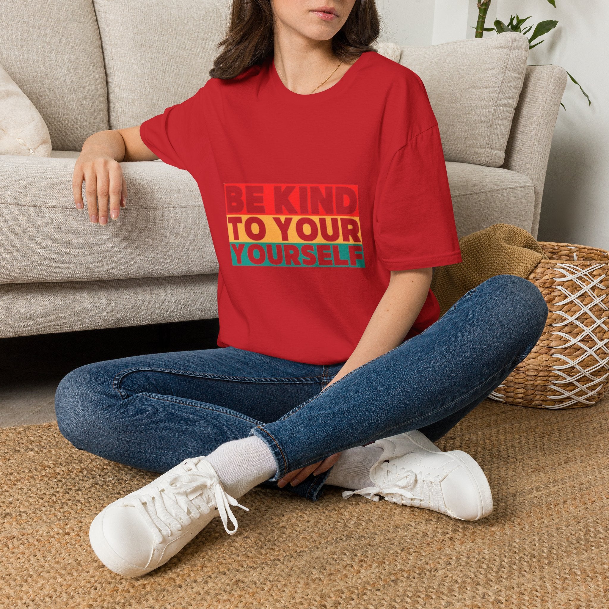 Be Kind To Yourself T-Shirt — Positive Self-Love Graphic Tee