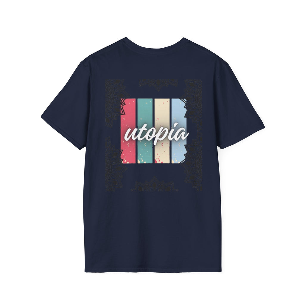 Utopia Retro Stripe Mandala T-Shirt