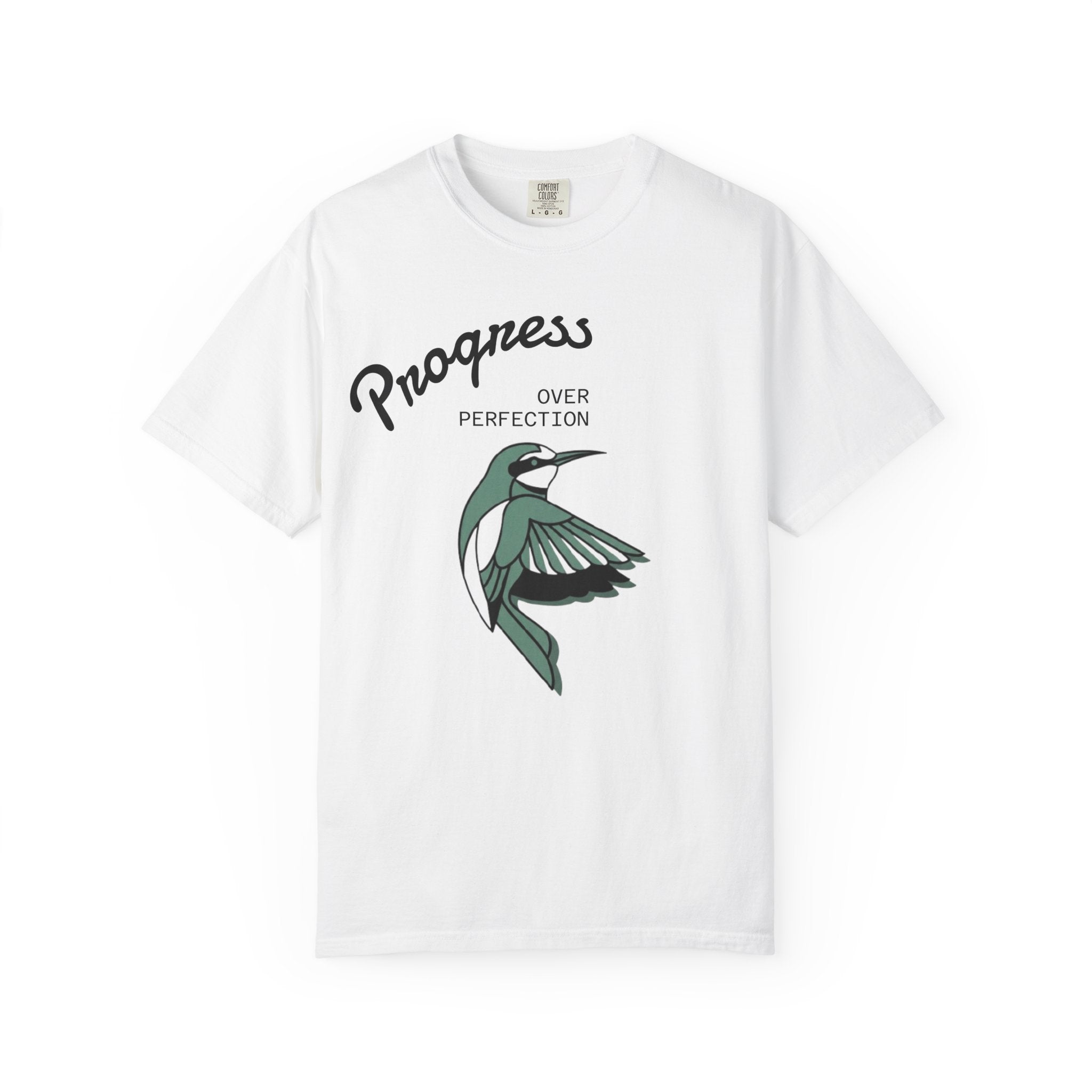 Progress Over Perfection Hummingbird T-Shirt