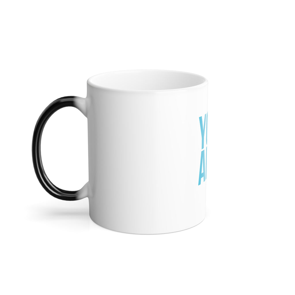You Are Blessed Color-Changing Mug — 11oz Inspirational Coffee Cup