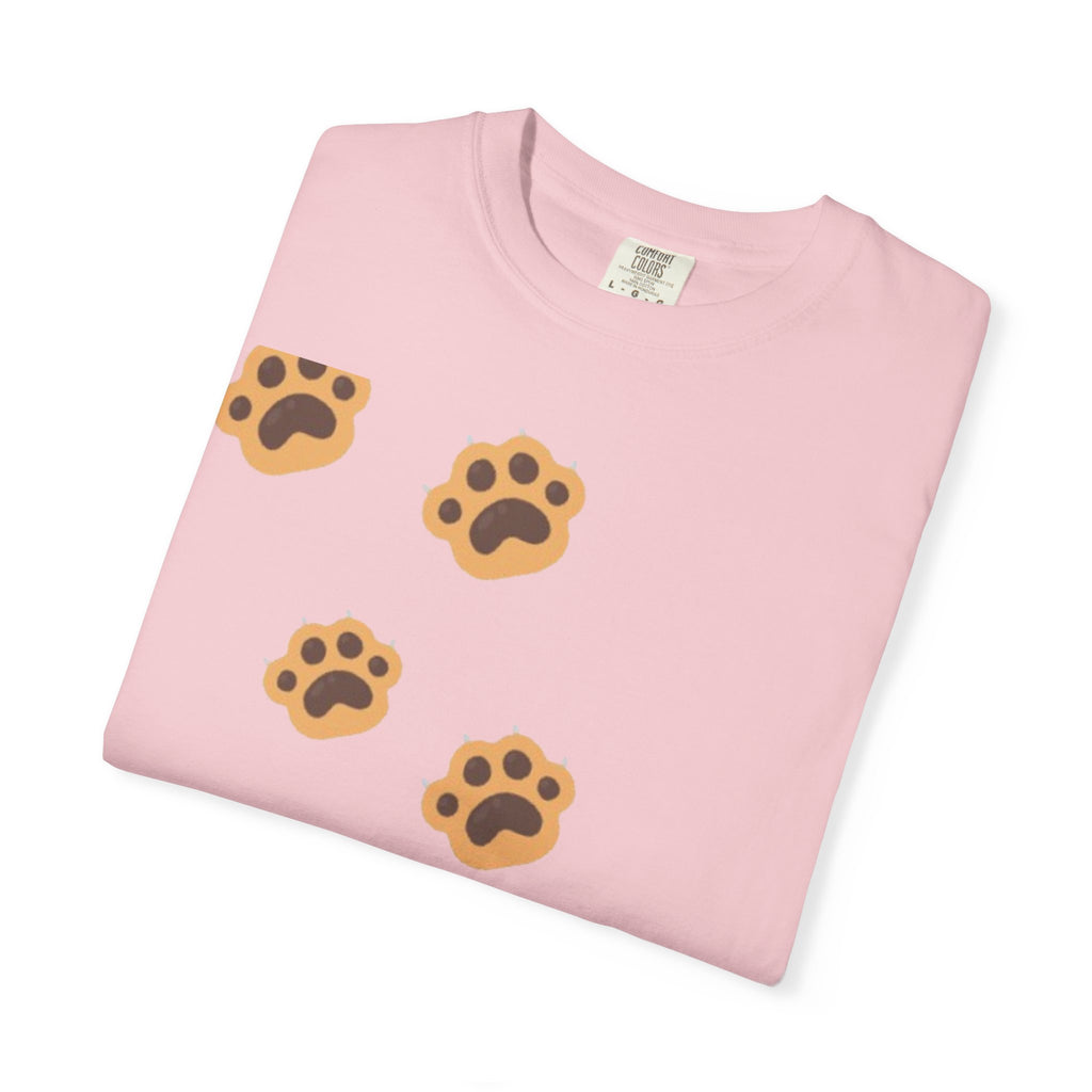 Let's Walk Paw Print T-Shirt