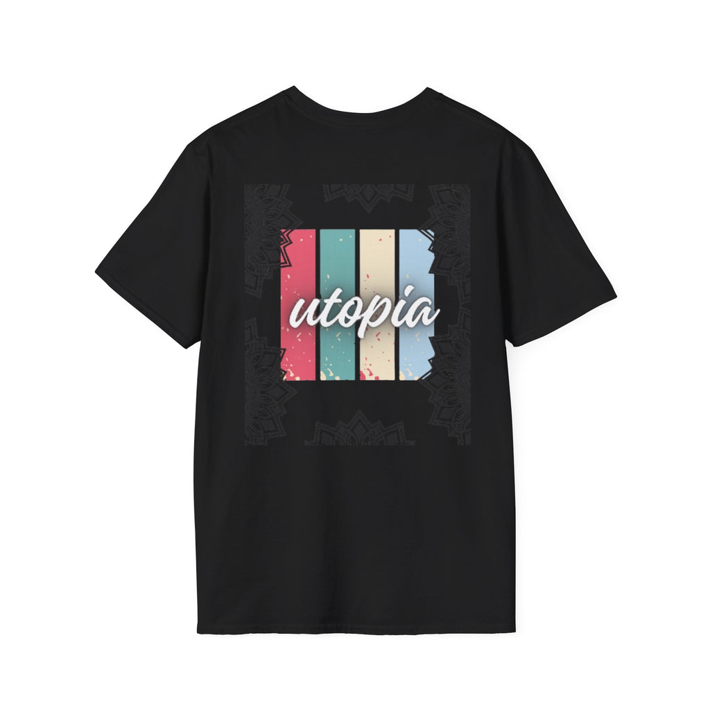Utopia Retro Stripe Mandala T-Shirt