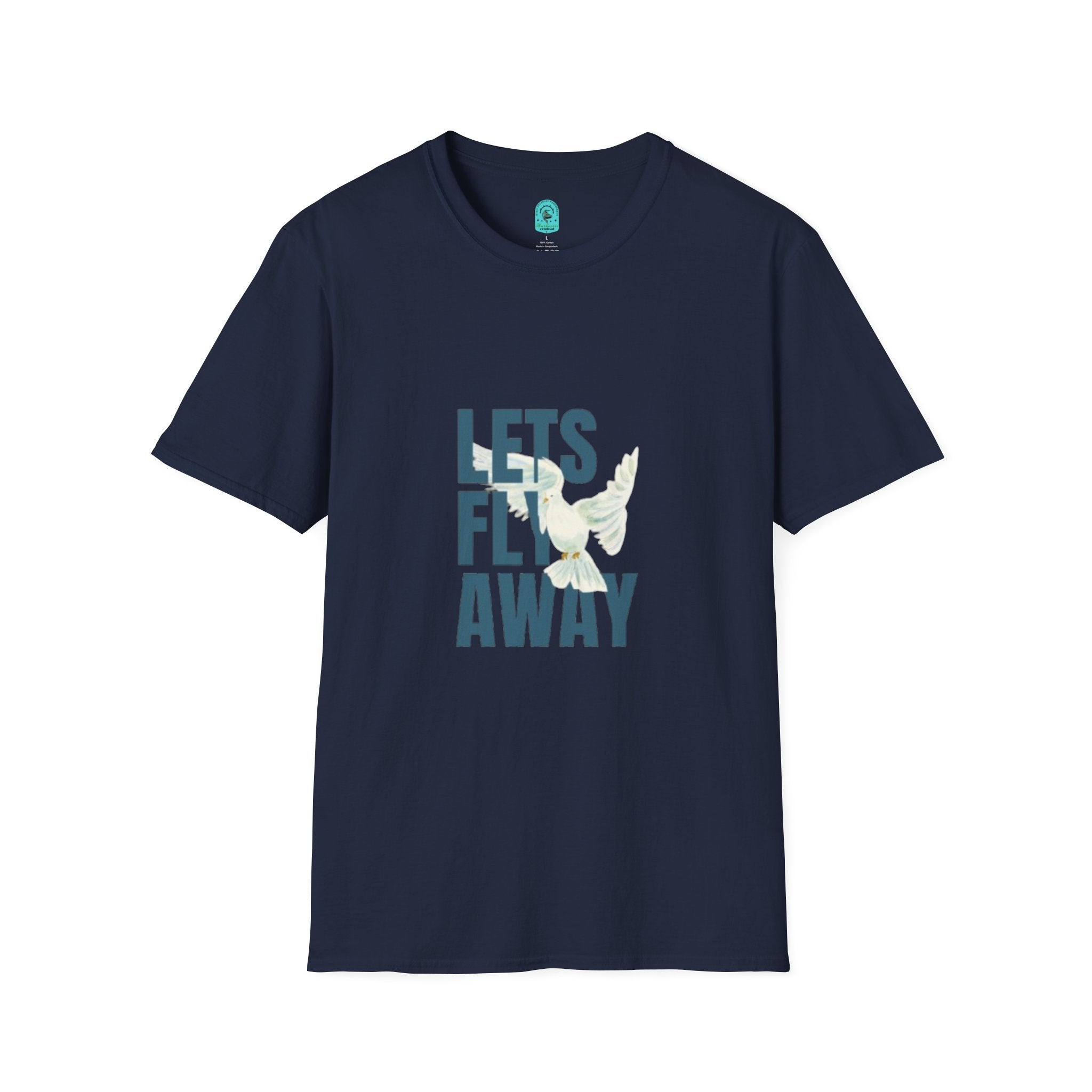 Lets Fly Away T-Shirt — Tropical Bird Travel Tee