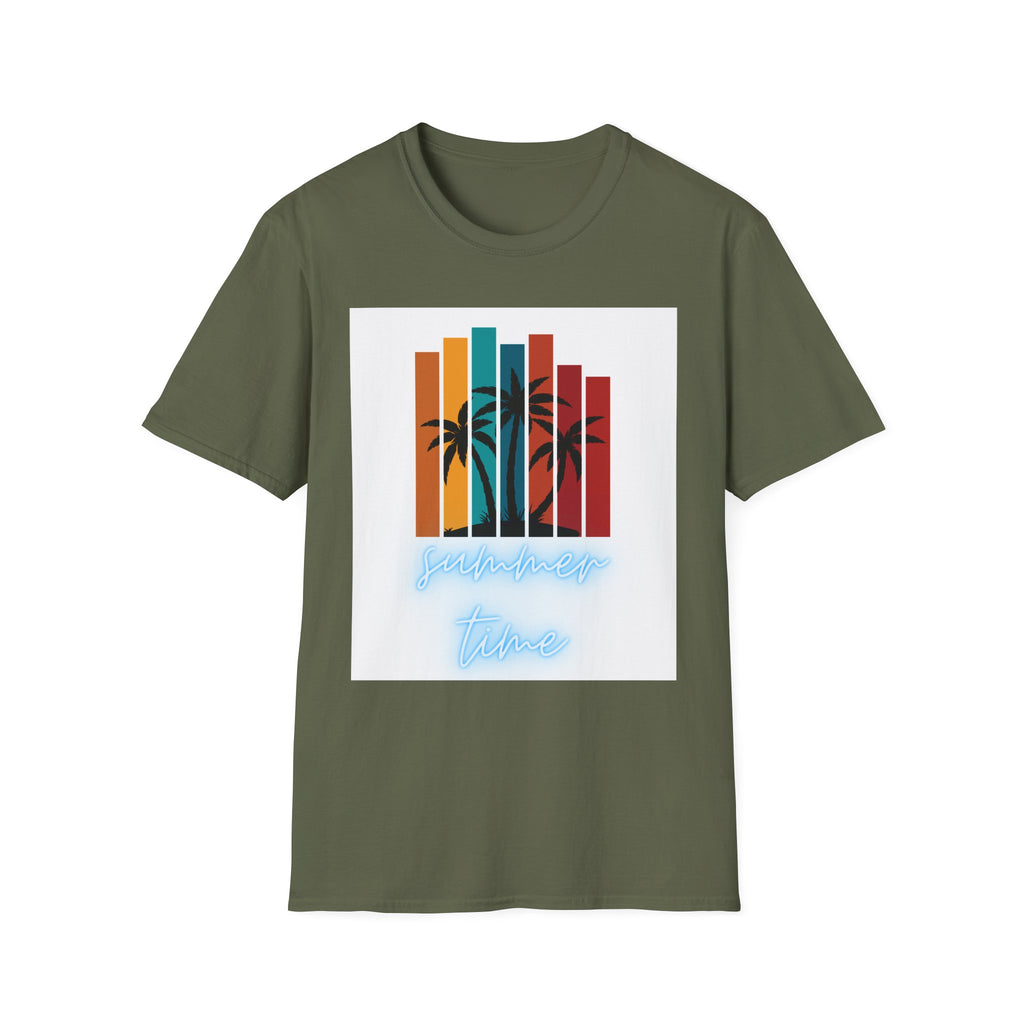 Retro Palm Beach T-Shirt