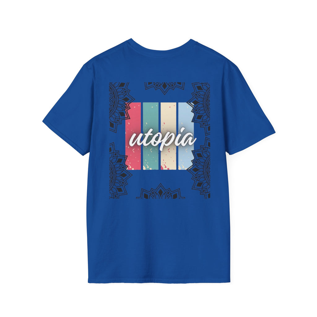 Utopia Retro Stripe Mandala T-Shirt