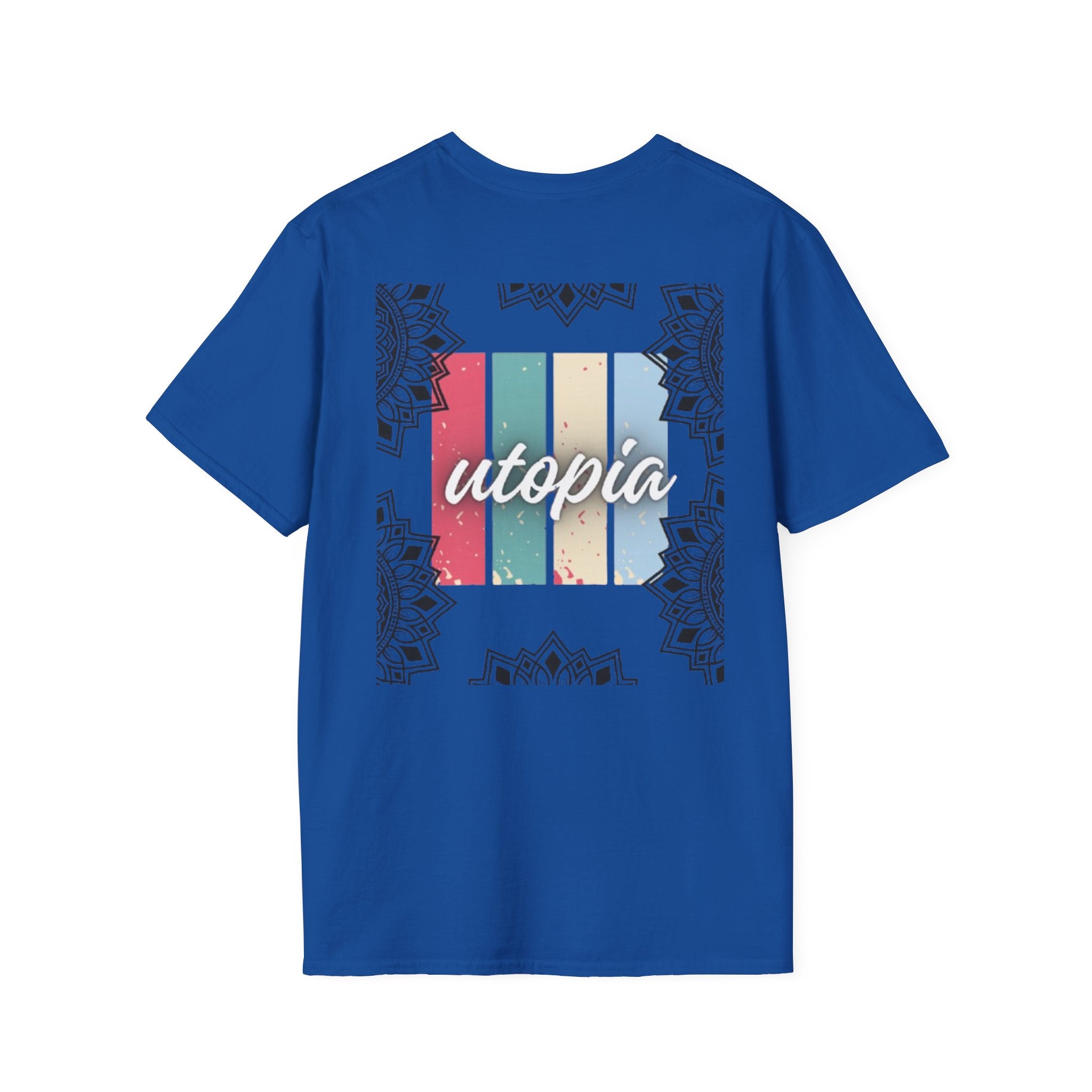 Utopia Retro Stripe Mandala T-Shirt