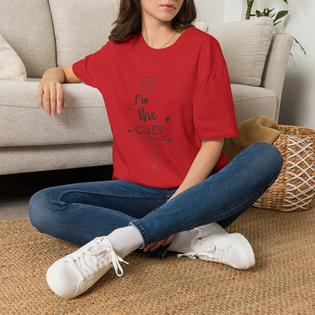 Chef T-Shirt "I'm the Chef" — Funny Kitchen Chef Graphic Tee