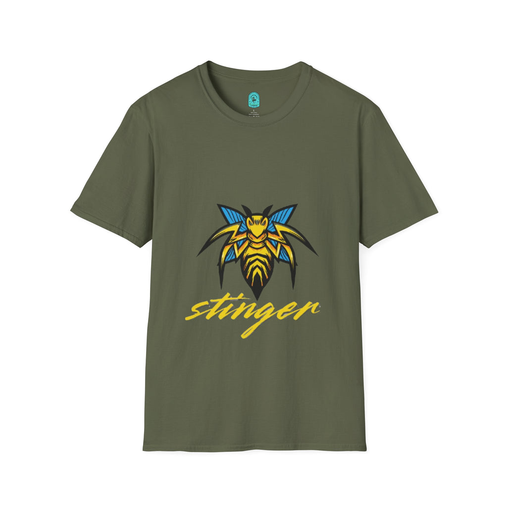 Stinger Wasp Graphic T-Shirt — Bold Bee Logo Tee