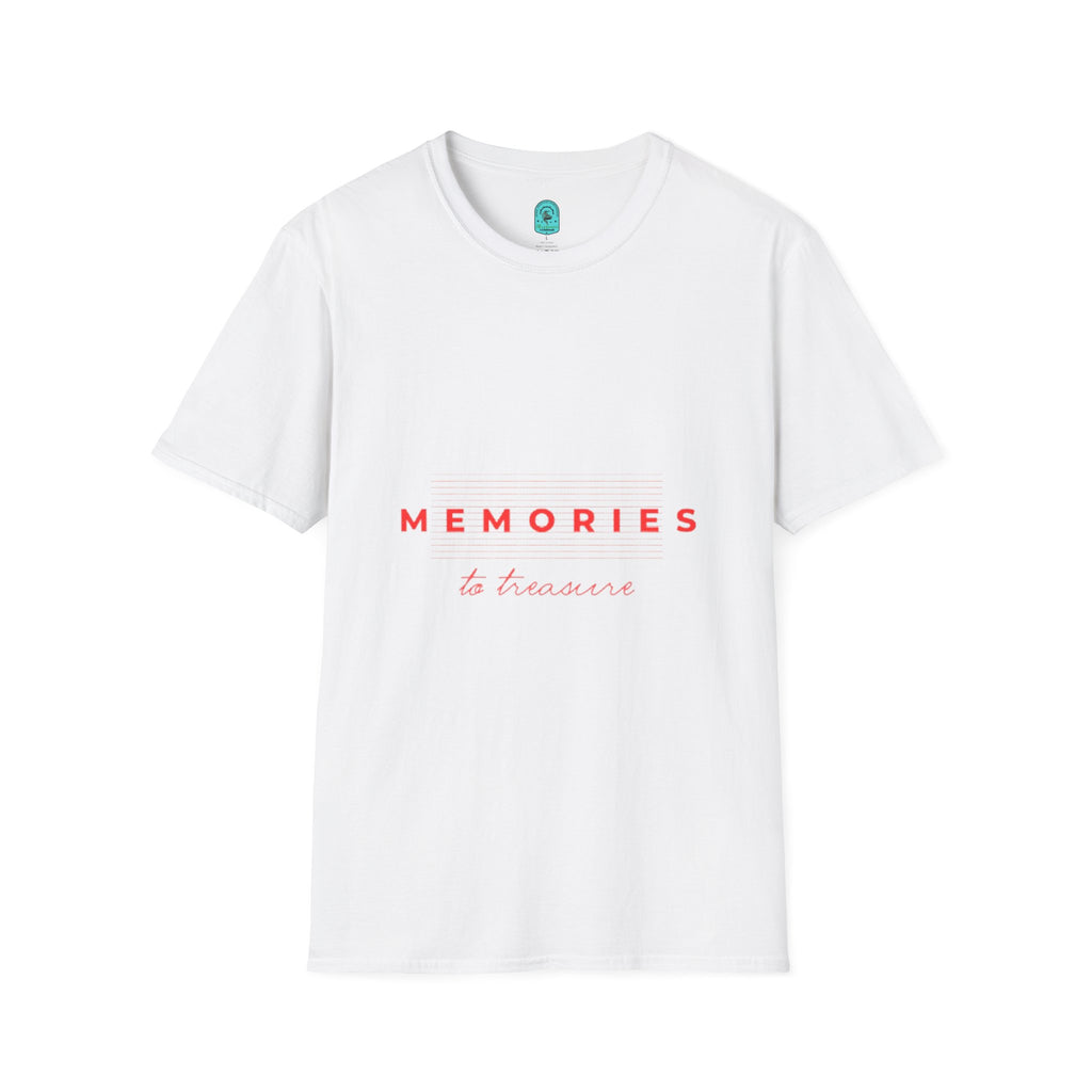 Memories Tee — "Memories to Treasure" Minimalist Casual T-Shirt