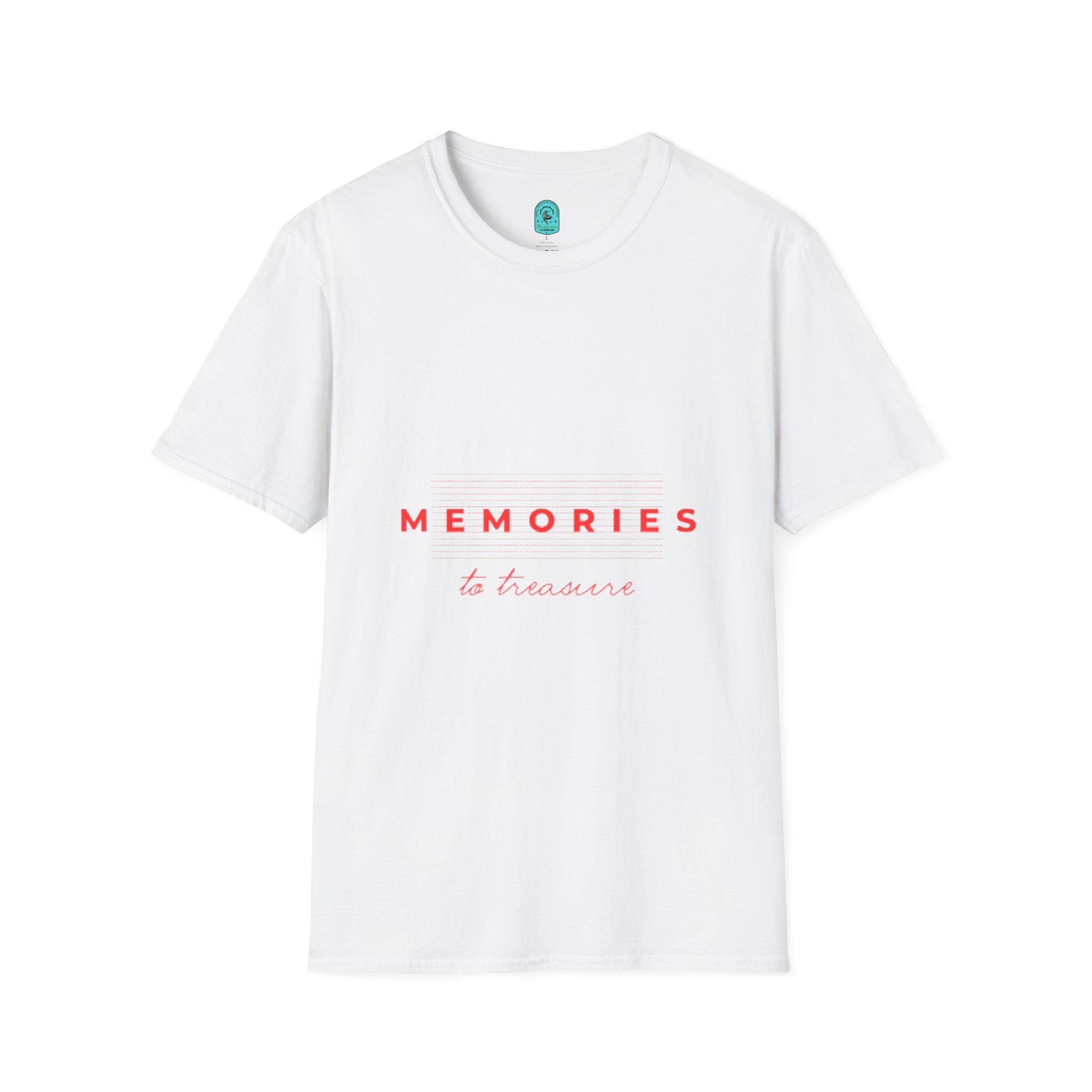 Memories Tee — "Memories to Treasure" Minimalist Casual T-Shirt
