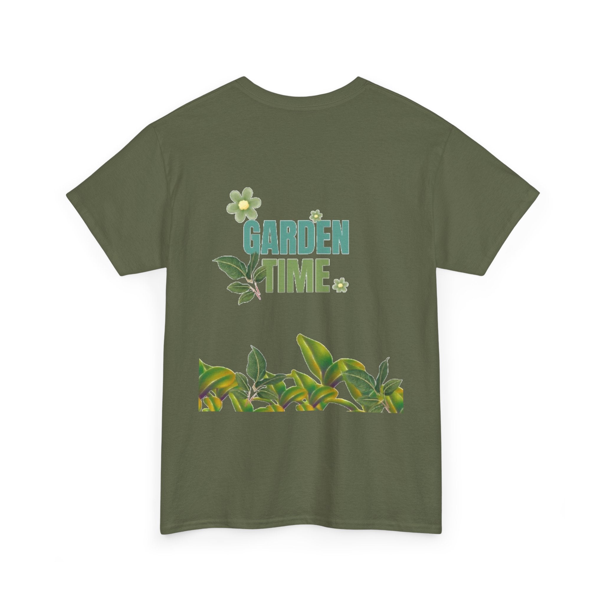 Garden Time T-Shirt — Floral Plant Lover Tee