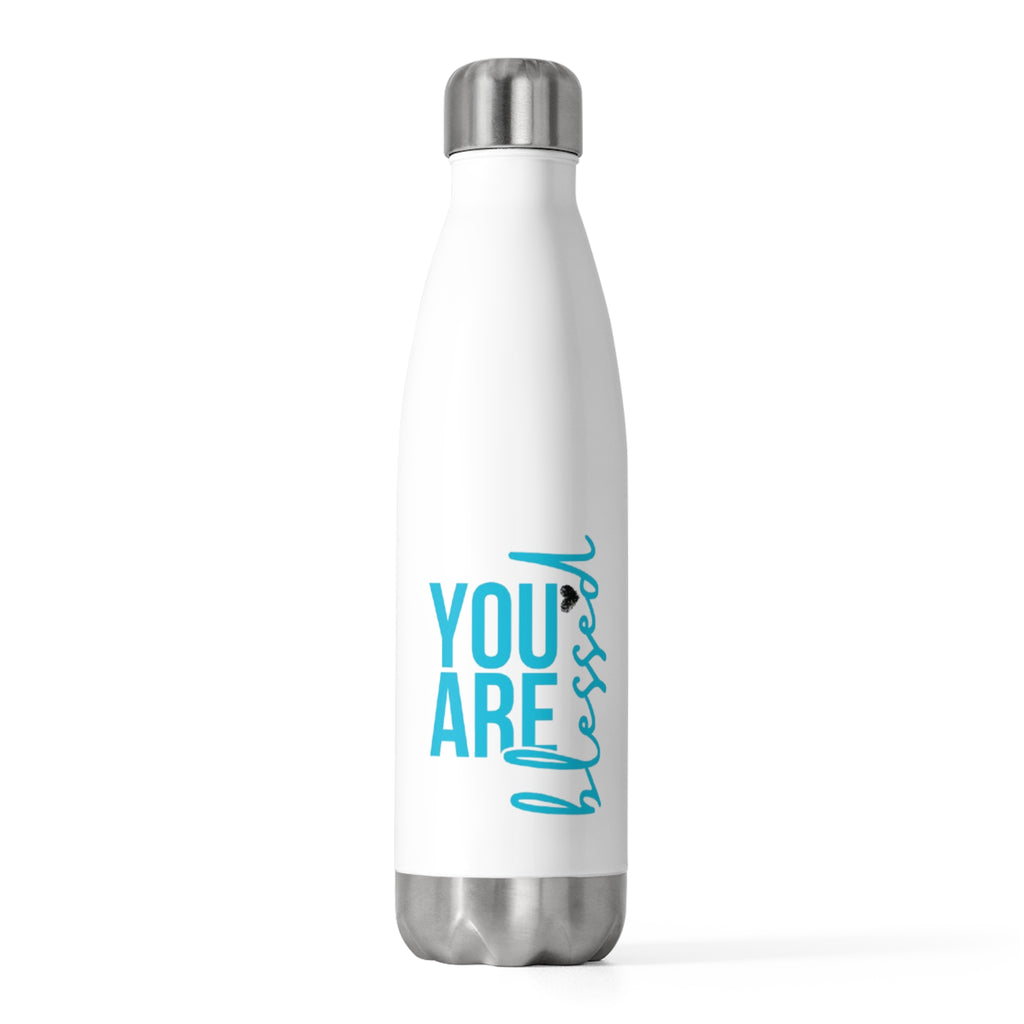Insulated Bottle — "You Are Blessed" Inspirational 20oz Stainless Water Bottle