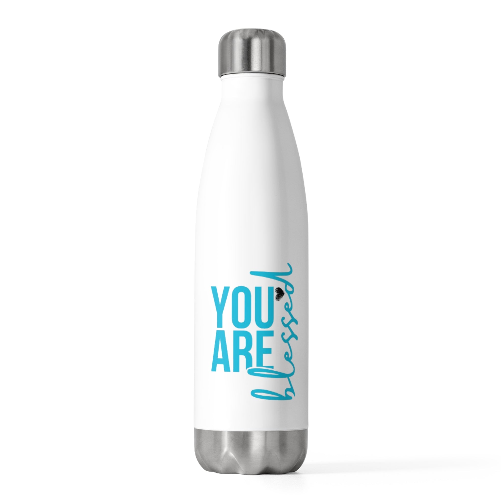 Insulated Bottle — "You Are Blessed" Inspirational 20oz Stainless Water Bottle