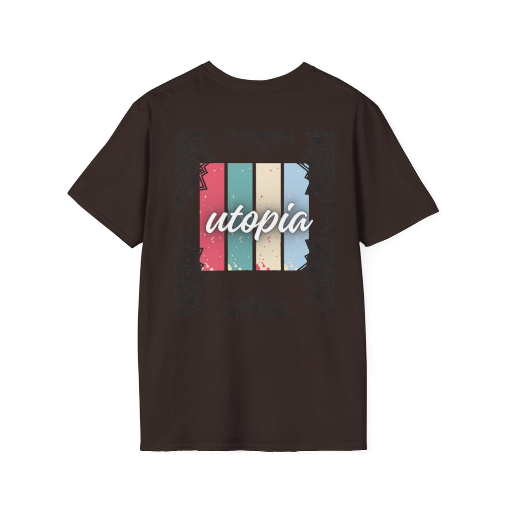 Utopia Retro Stripe Mandala T-Shirt