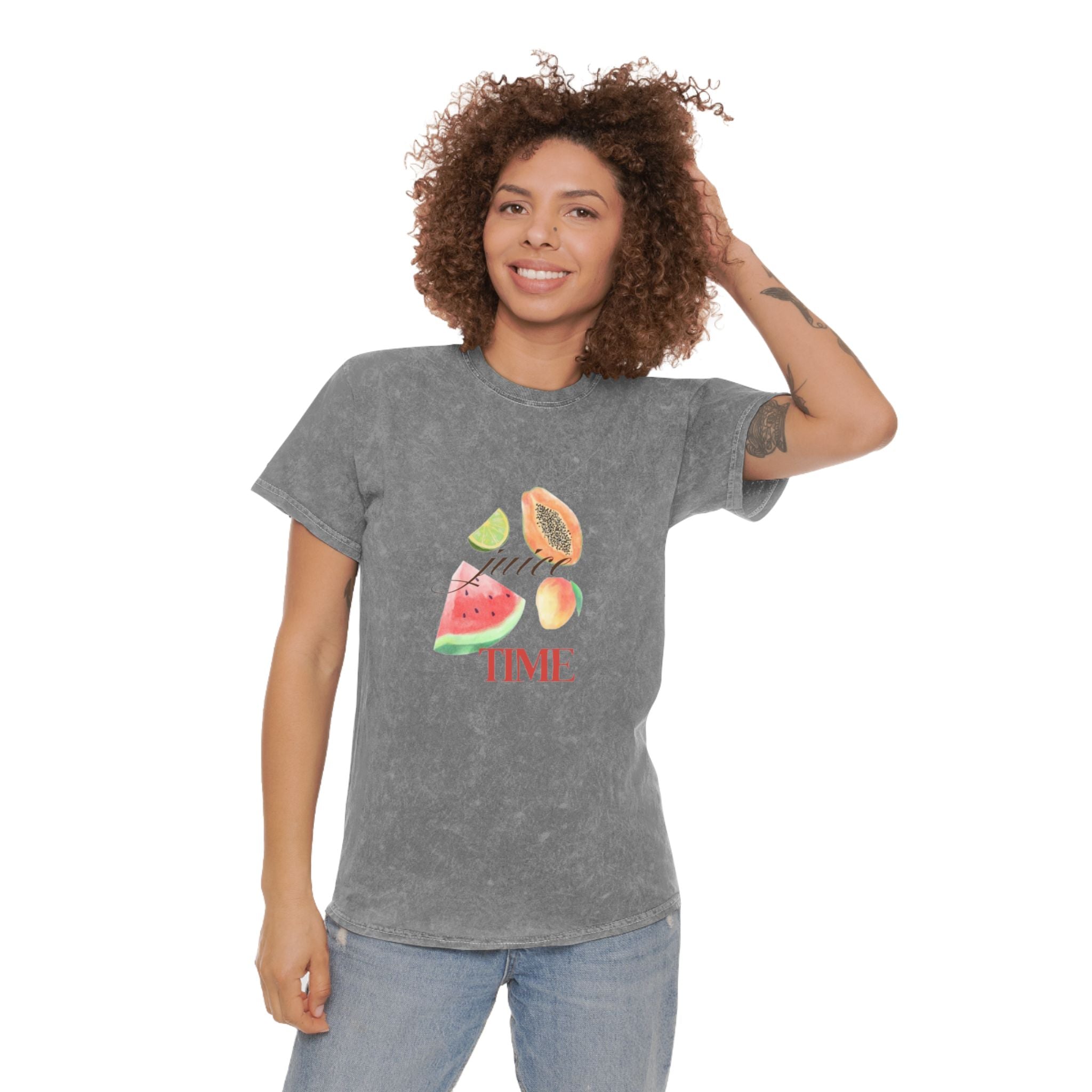 Fruit Time Mineral-Wash T-Shirt