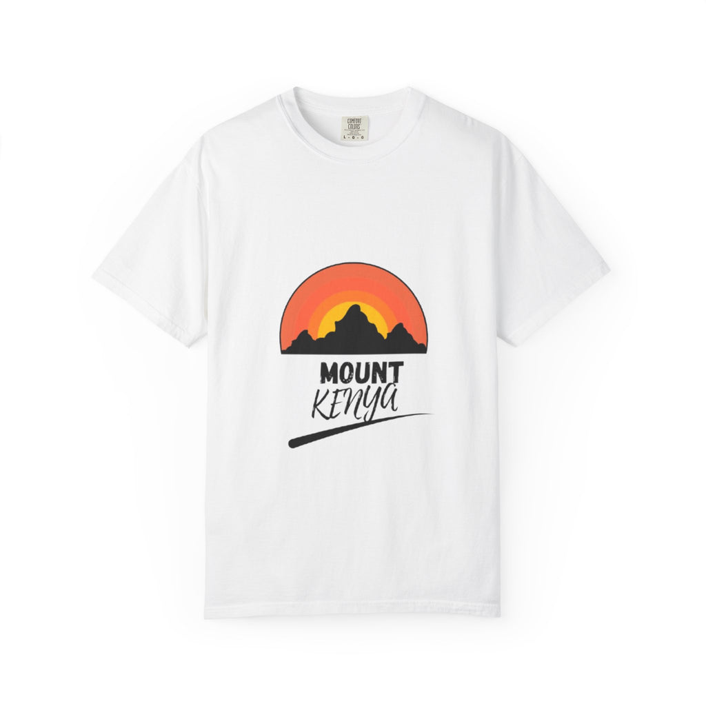 Mount Kenya Sunset T-Shirt — Mountain Graphic Tee