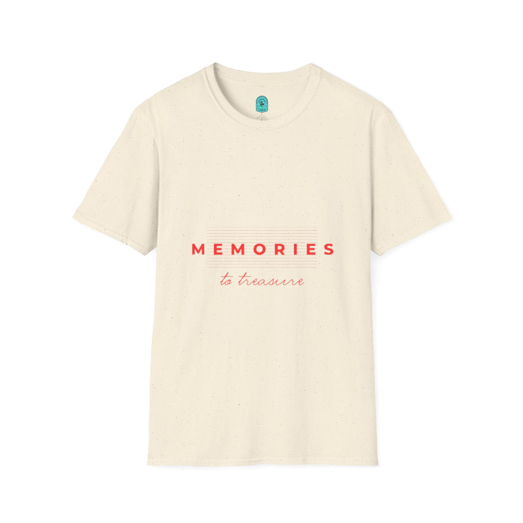 Memories Tee — "Memories to Treasure" Minimalist Casual T-Shirt