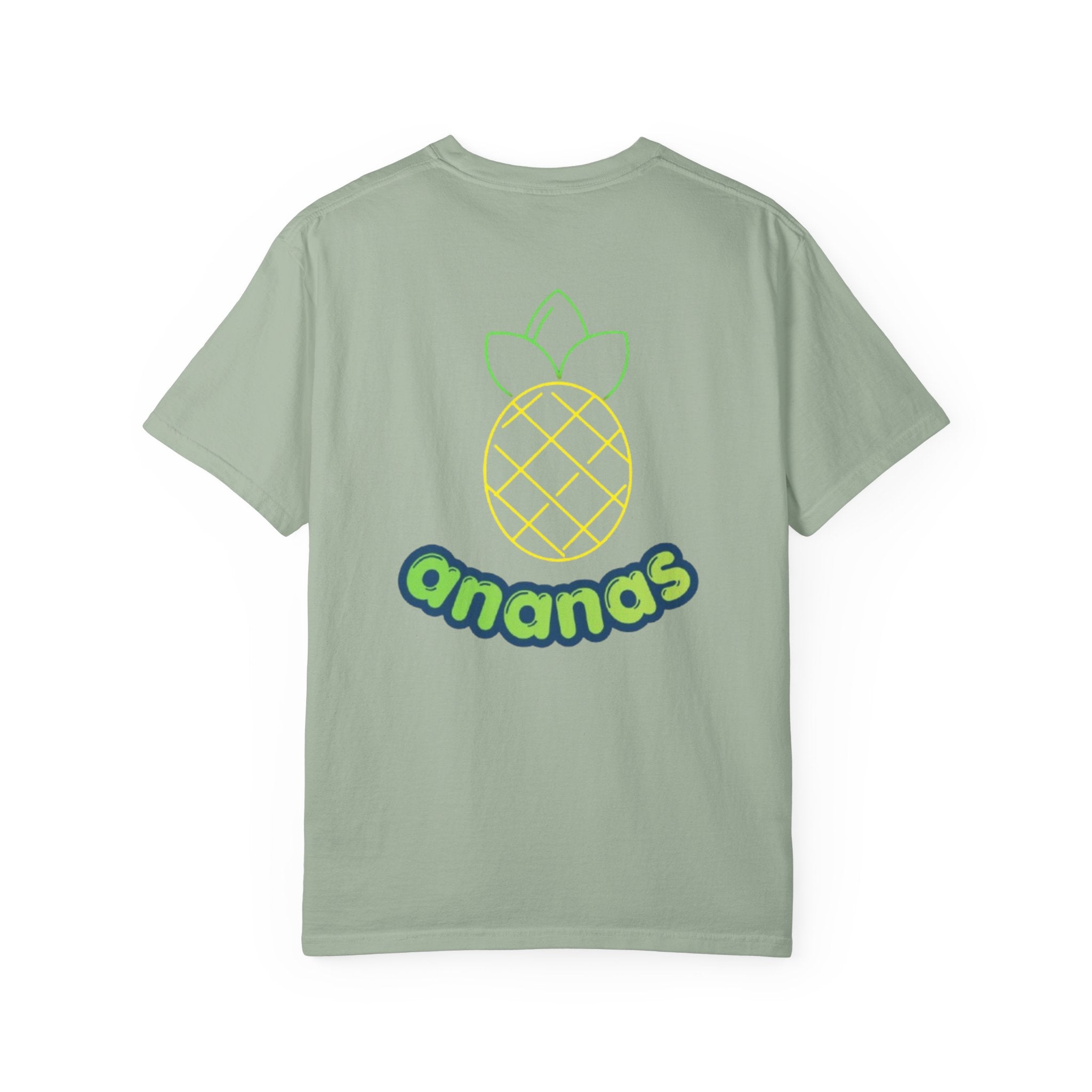 Pineapple 'ananas' Graphic T-Shirt — Tropical Retro Fruit Tee
