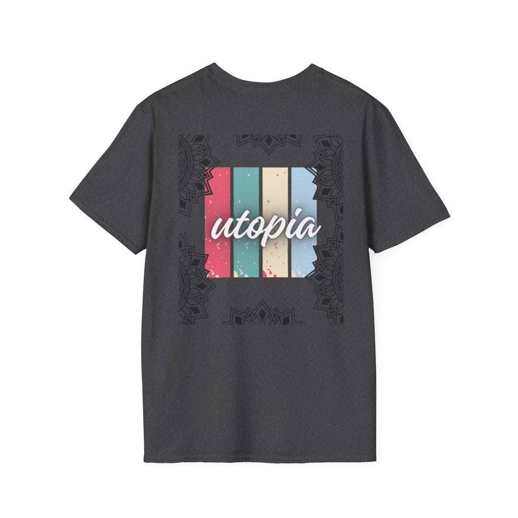 Utopia Retro Stripe Mandala T-Shirt