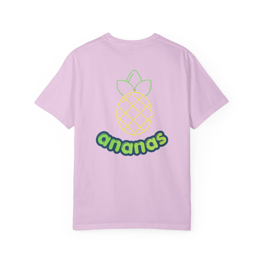 Pineapple 'ananas' Graphic T-Shirt — Tropical Retro Fruit Tee