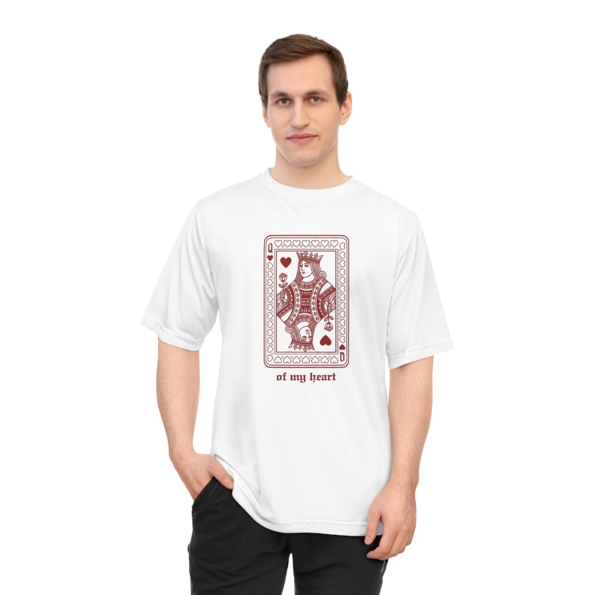 King of Hearts Graphic T-Shirt — “of my heart” Playing Card Design