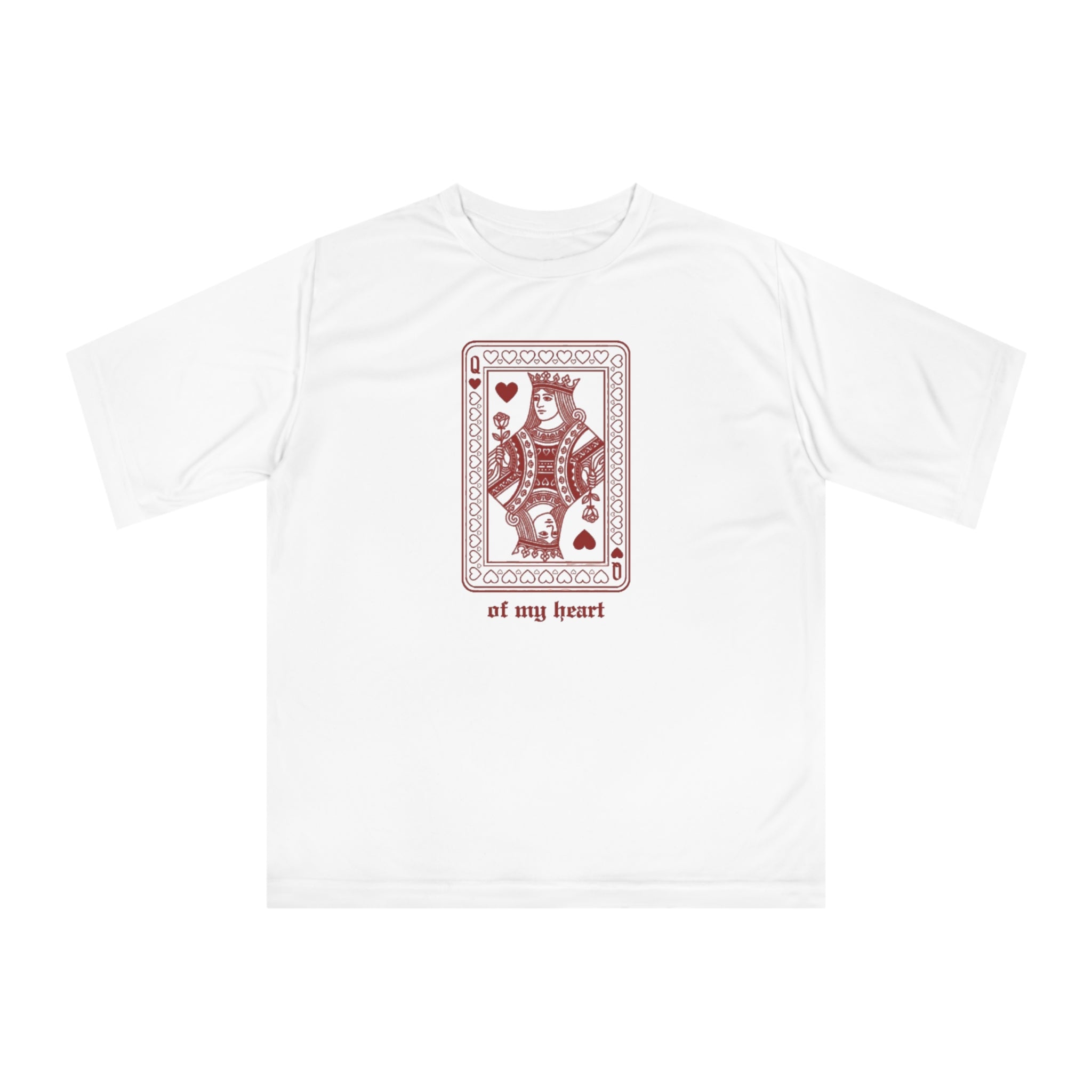 King of Hearts Graphic T-Shirt — “of my heart” Playing Card Design