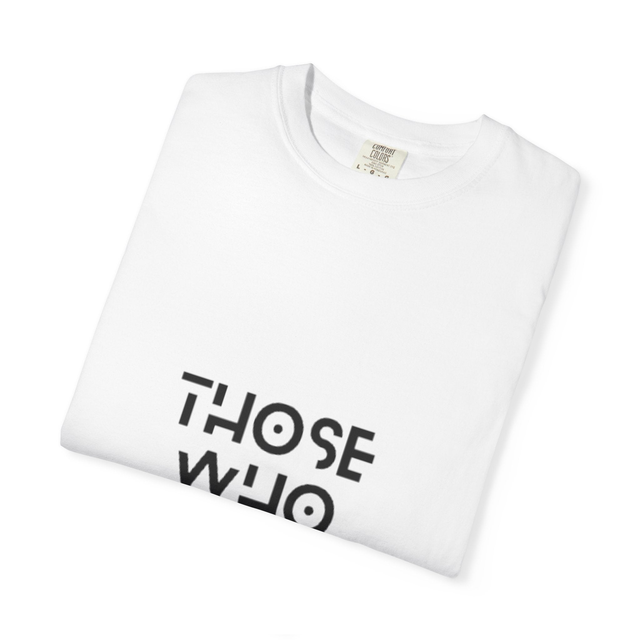 Faith Walk T-Shirt — "Those Who Walk By Faith" Inspirational Christian Tee
