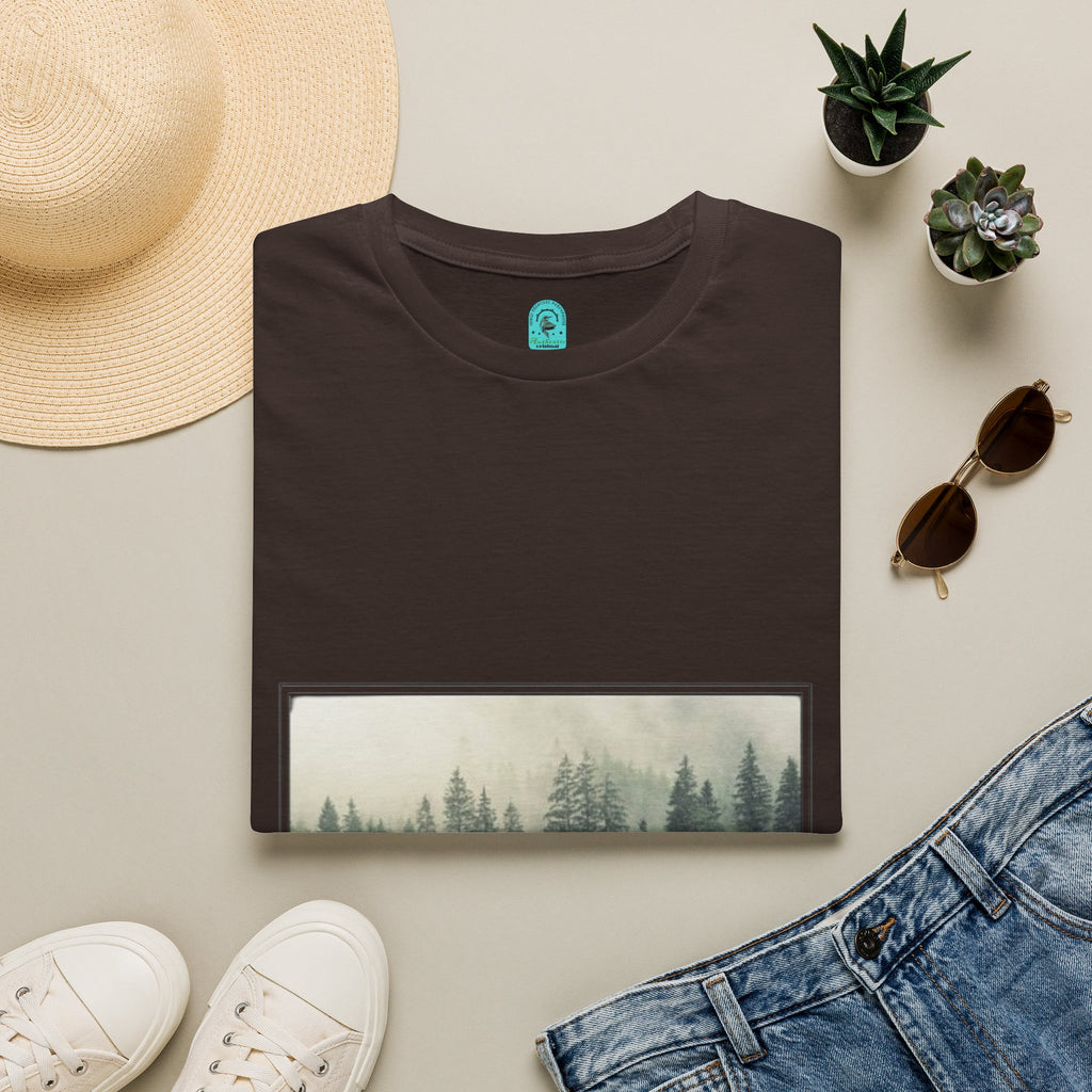 Forest Mist T-Shirt — "fresh breeze" Nature Graphic Tee