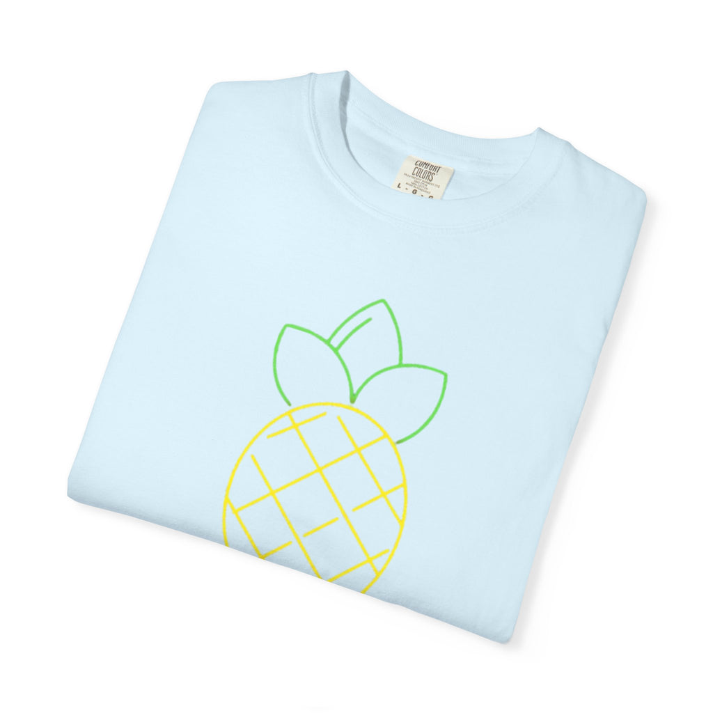 Pineapple 'ananas' Graphic T-Shirt — Tropical Retro Fruit Tee