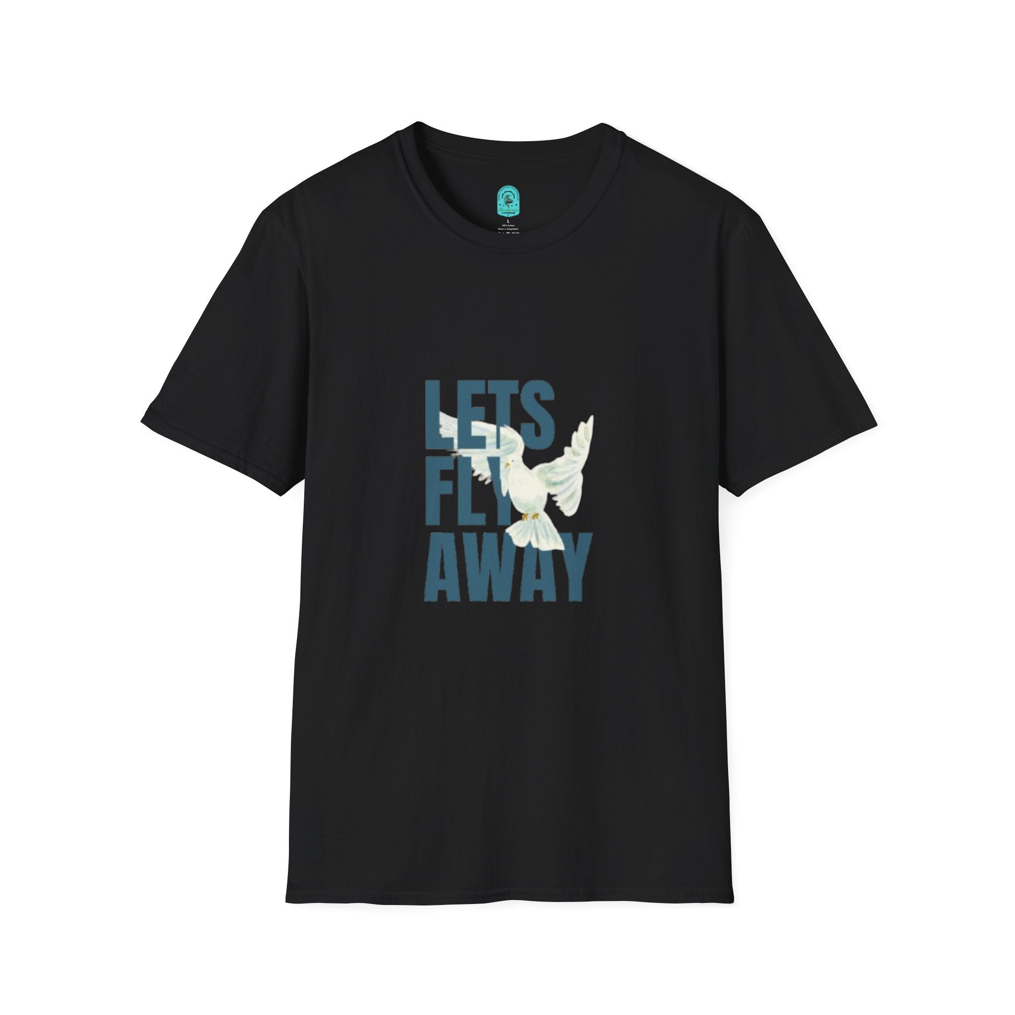 Lets Fly Away T-Shirt — Tropical Bird Travel Tee