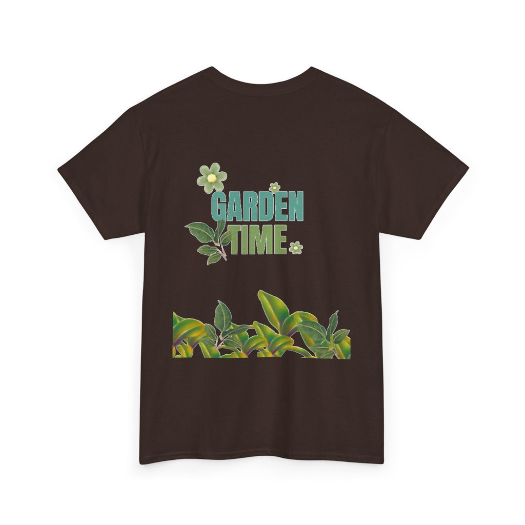 Garden Time T-Shirt — Floral Plant Lover Tee