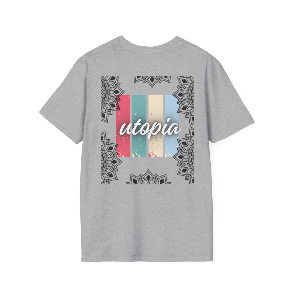 Utopia Retro Stripe Mandala T-Shirt