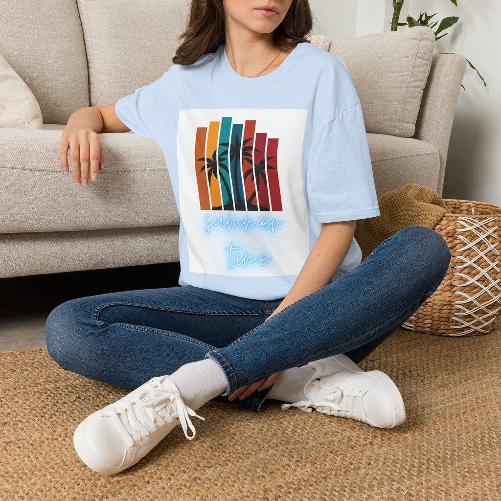 Retro Palm Beach T-Shirt