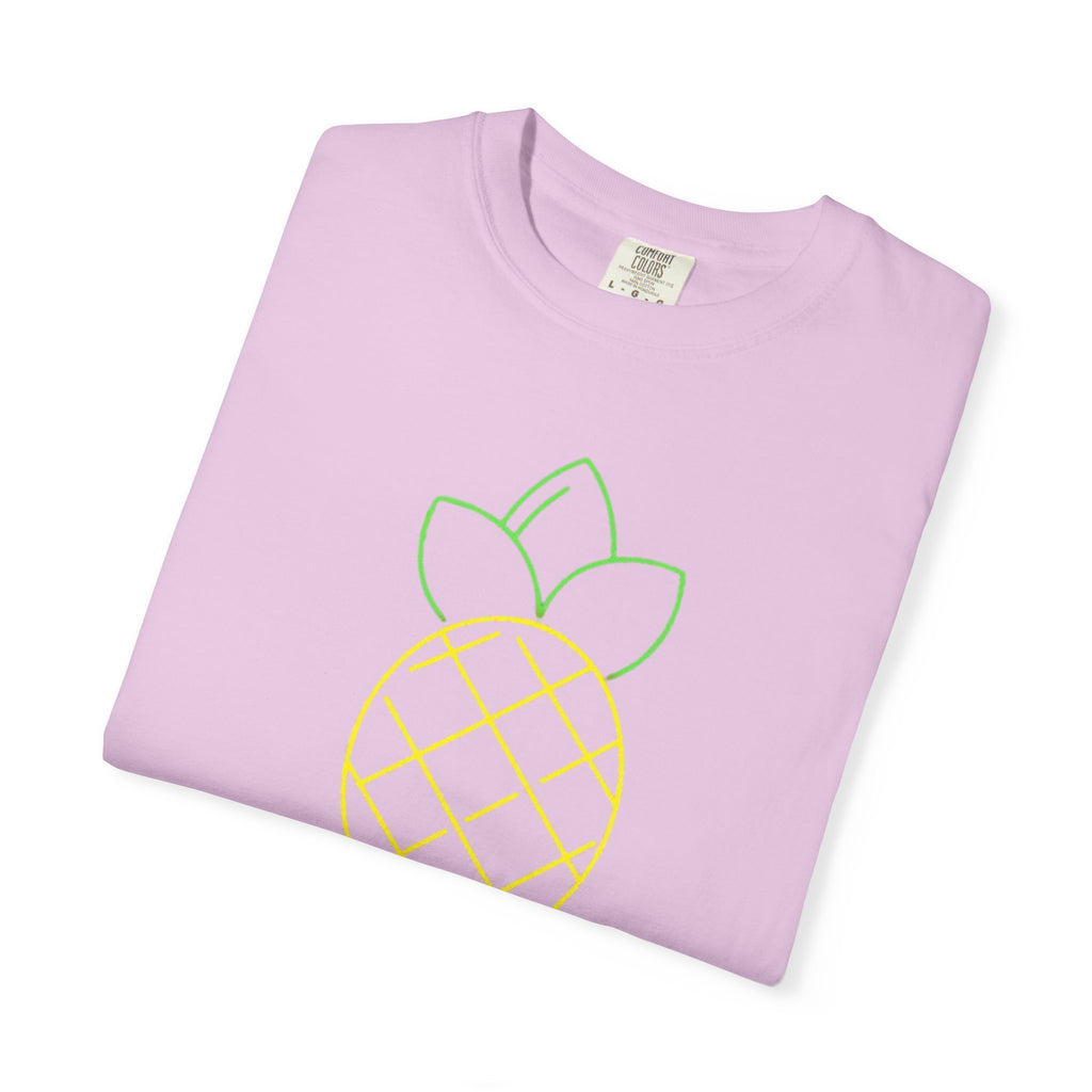 Pineapple 'ananas' Graphic T-Shirt — Tropical Retro Fruit Tee