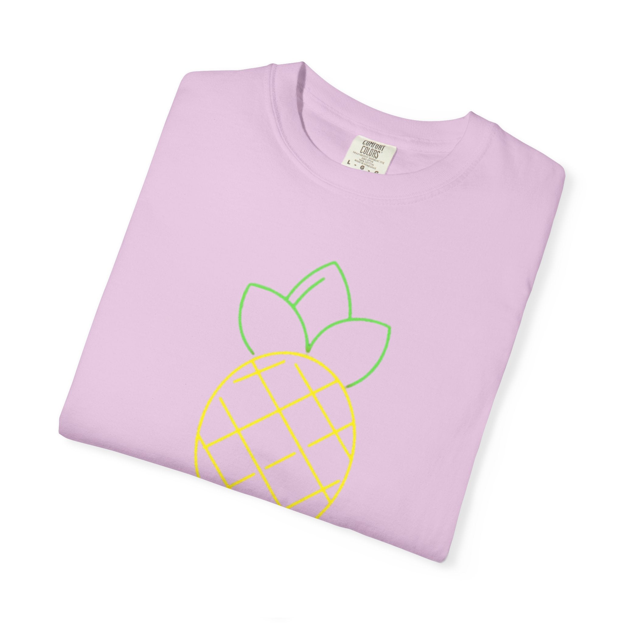 Pineapple 'ananas' Graphic T-Shirt — Tropical Retro Fruit Tee