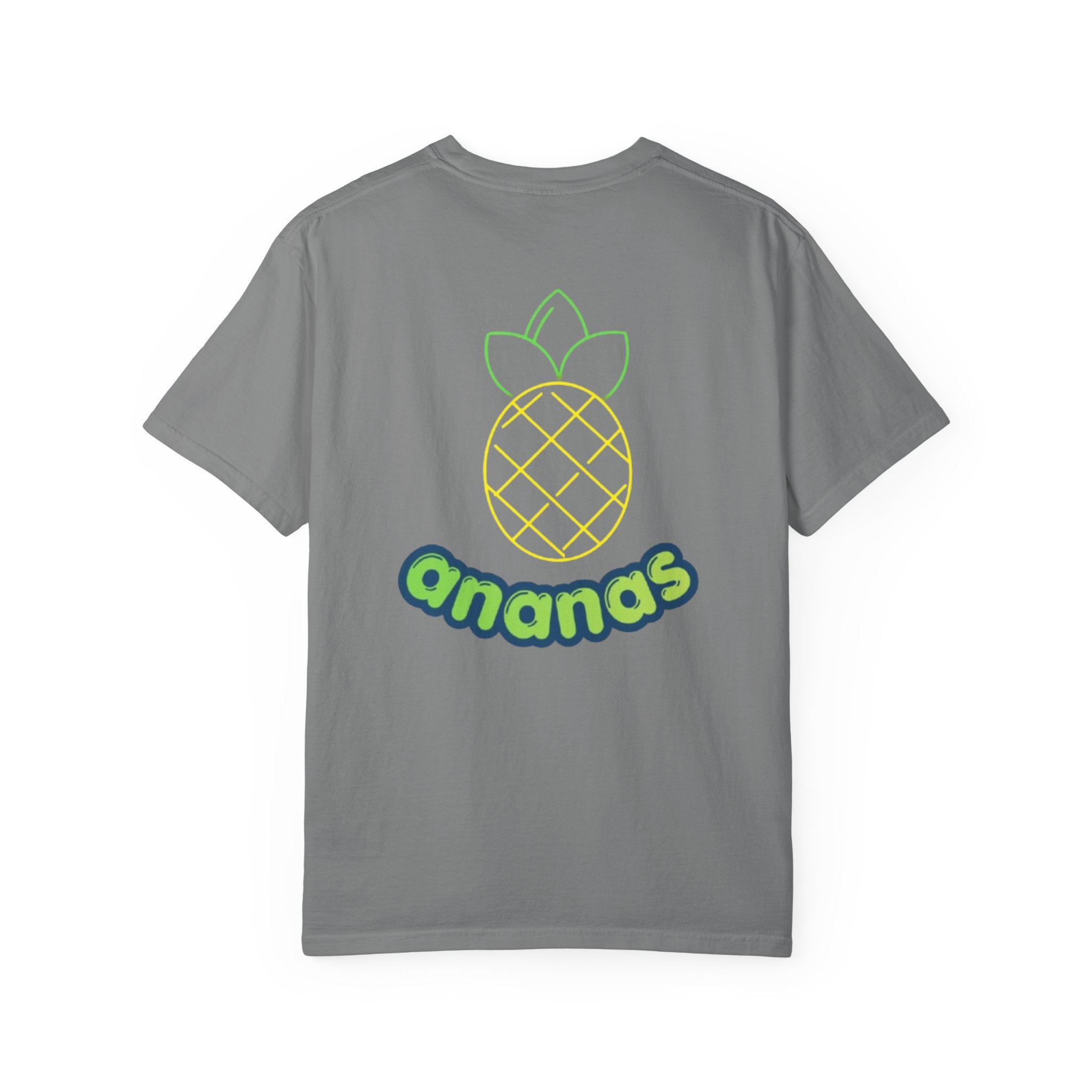 Pineapple 'ananas' Graphic T-Shirt — Tropical Retro Fruit Tee