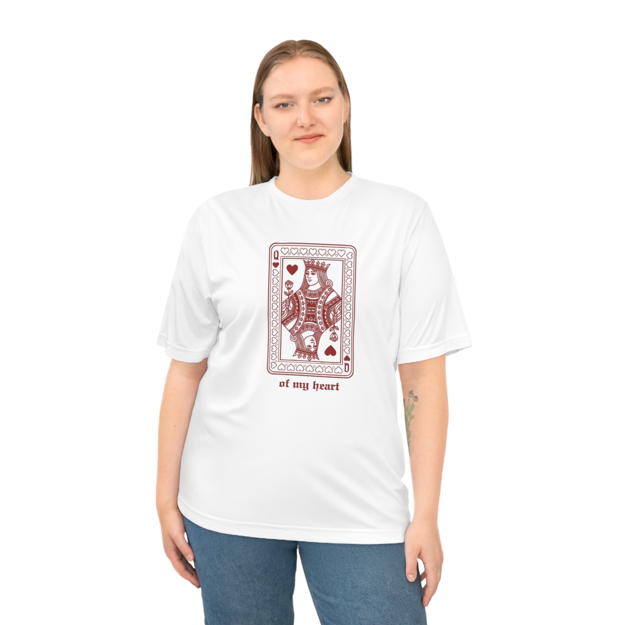 King of Hearts Graphic T-Shirt — “of my heart” Playing Card Design