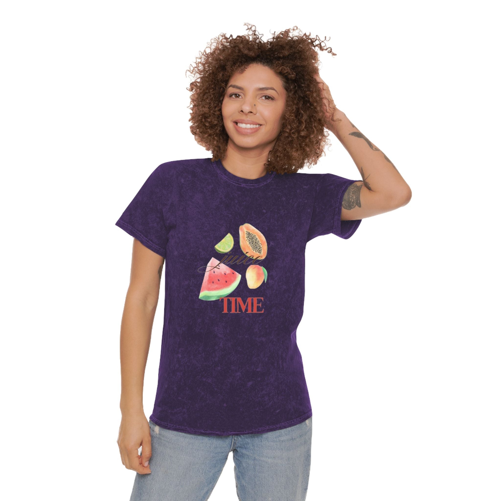 Fruit Time Mineral-Wash T-Shirt
