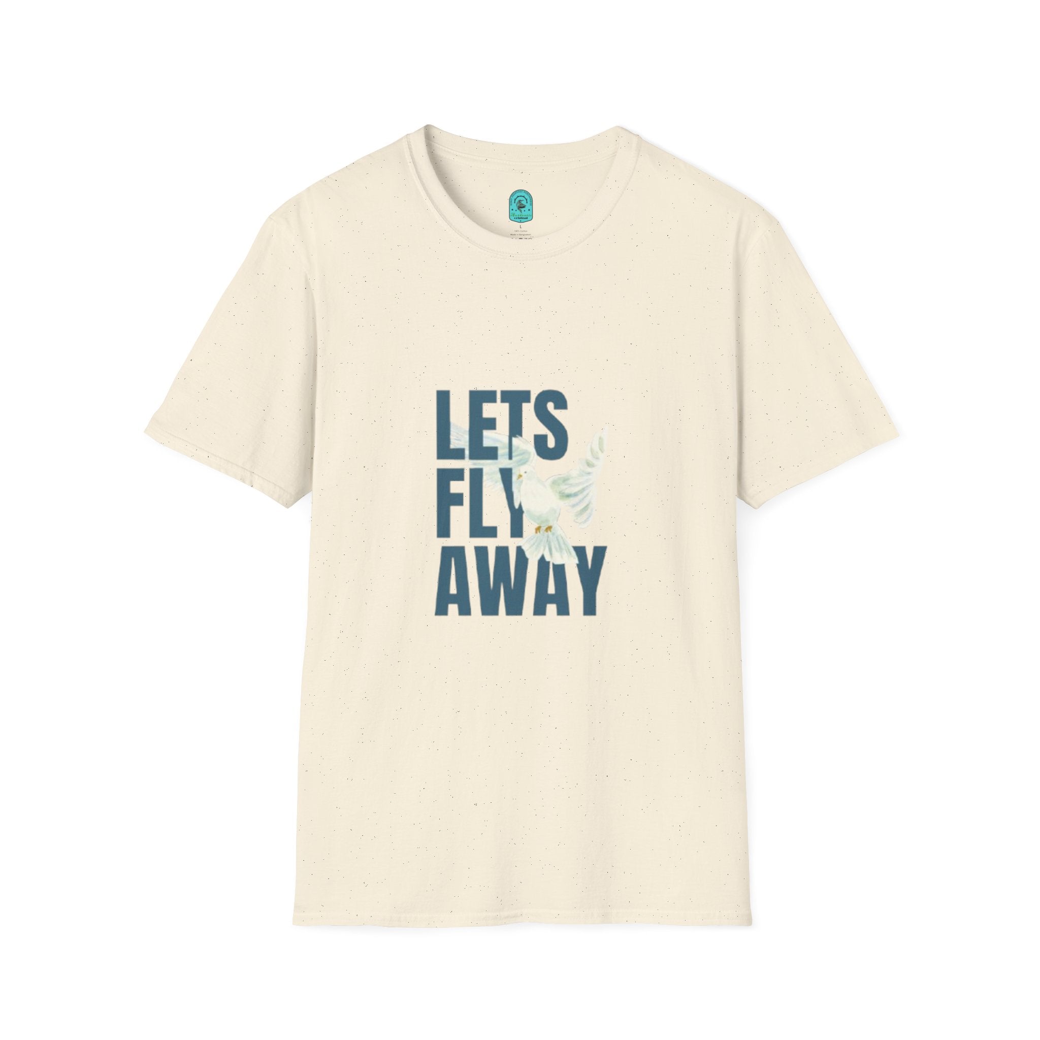 Lets Fly Away T-Shirt — Tropical Bird Travel Tee