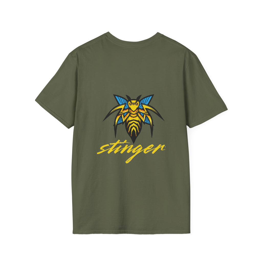 Stinger Wasp Graphic T-Shirt — Bold Bee Logo Tee
