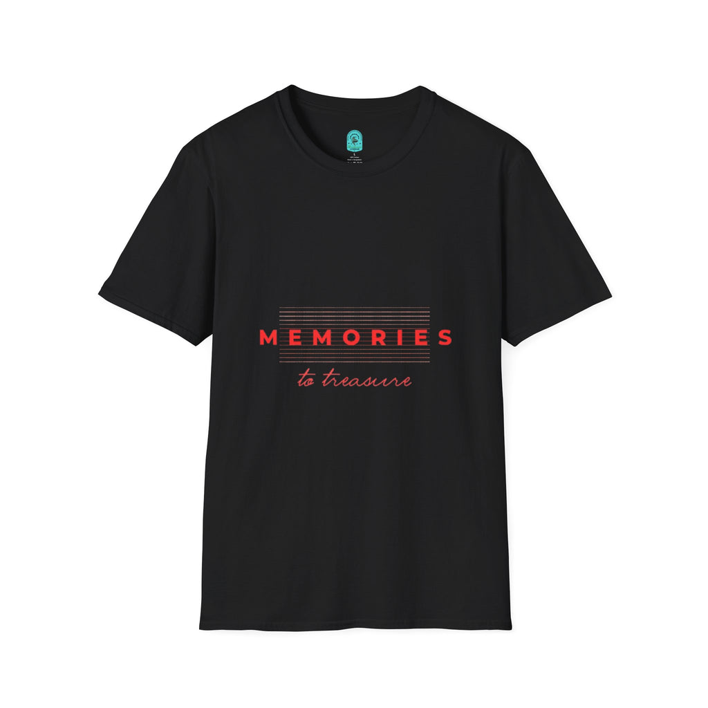 Memories Tee — "Memories to Treasure" Minimalist Casual T-Shirt