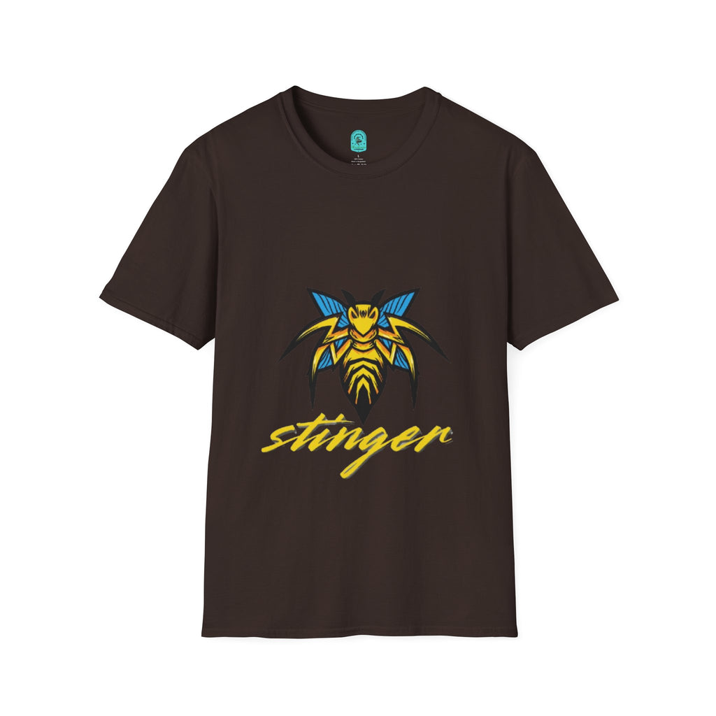Stinger Wasp Graphic T-Shirt — Bold Bee Logo Tee