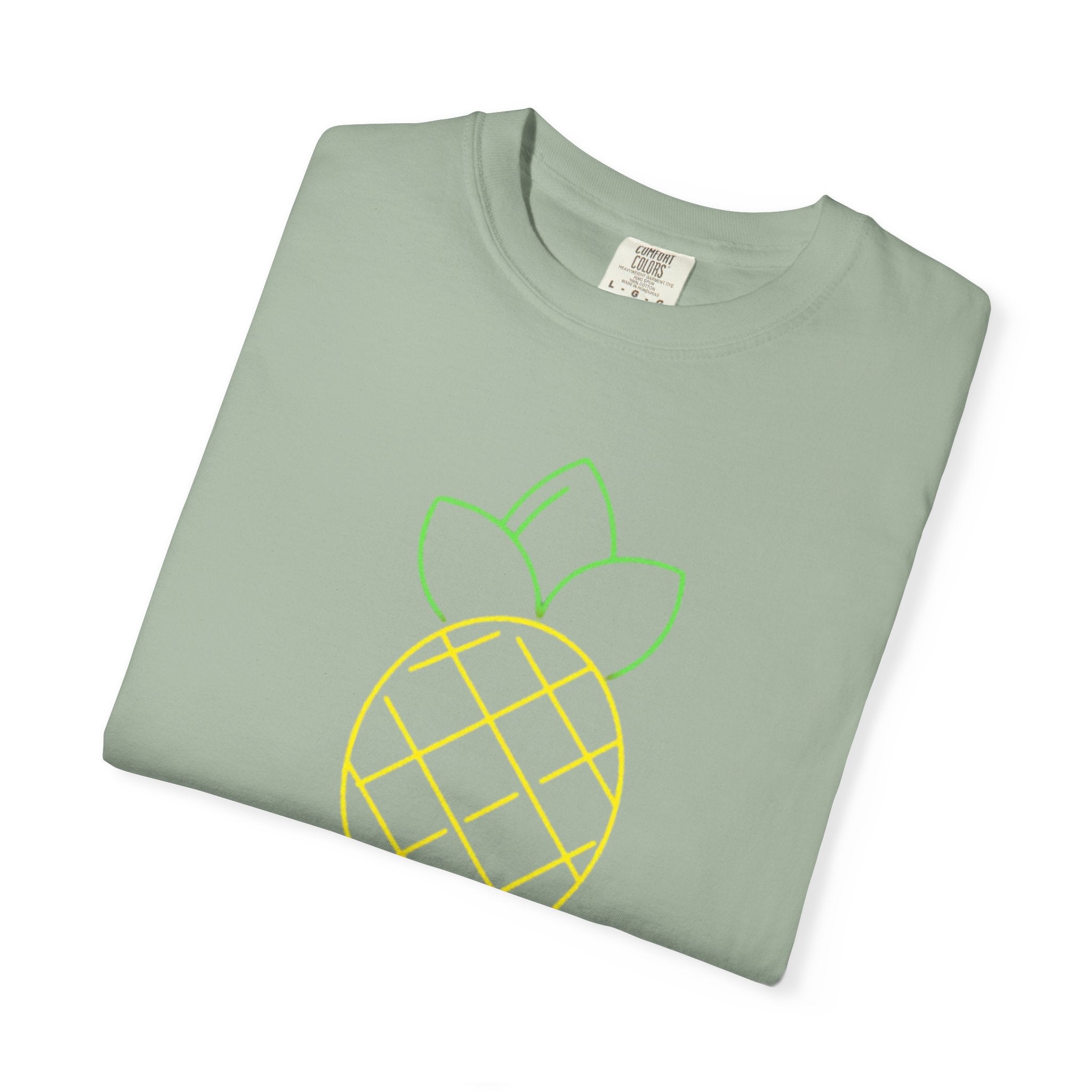 Pineapple 'ananas' Graphic T-Shirt — Tropical Retro Fruit Tee