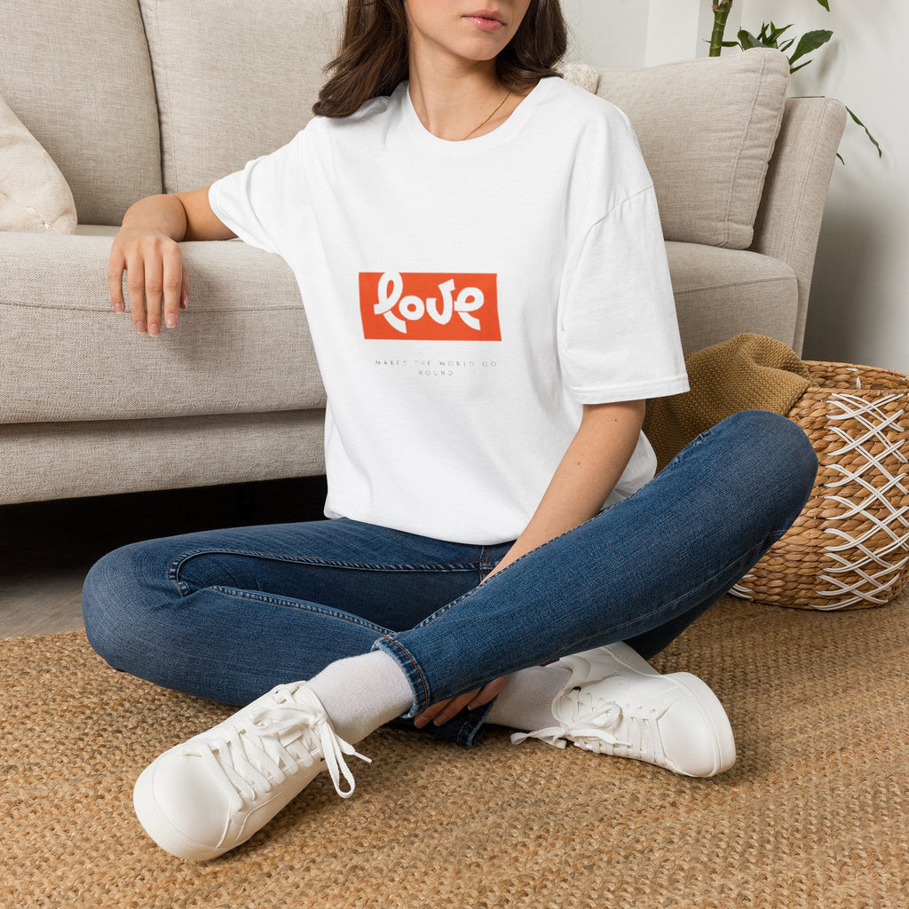 Love Box T-Shirt — Retro Script Graphic Tee