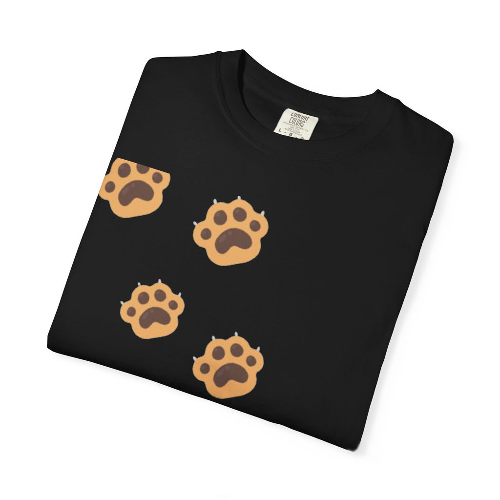 Let's Walk Paw Print T-Shirt