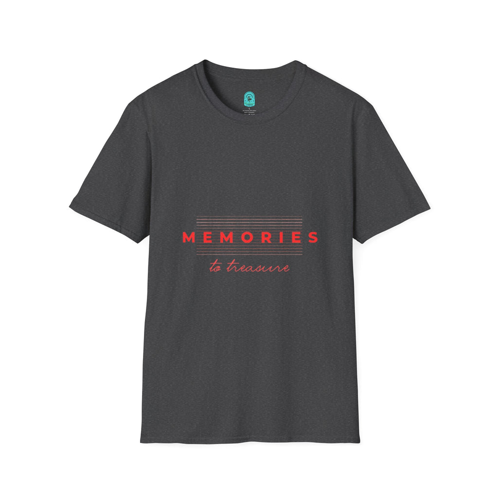 Memories Tee — "Memories to Treasure" Minimalist Casual T-Shirt