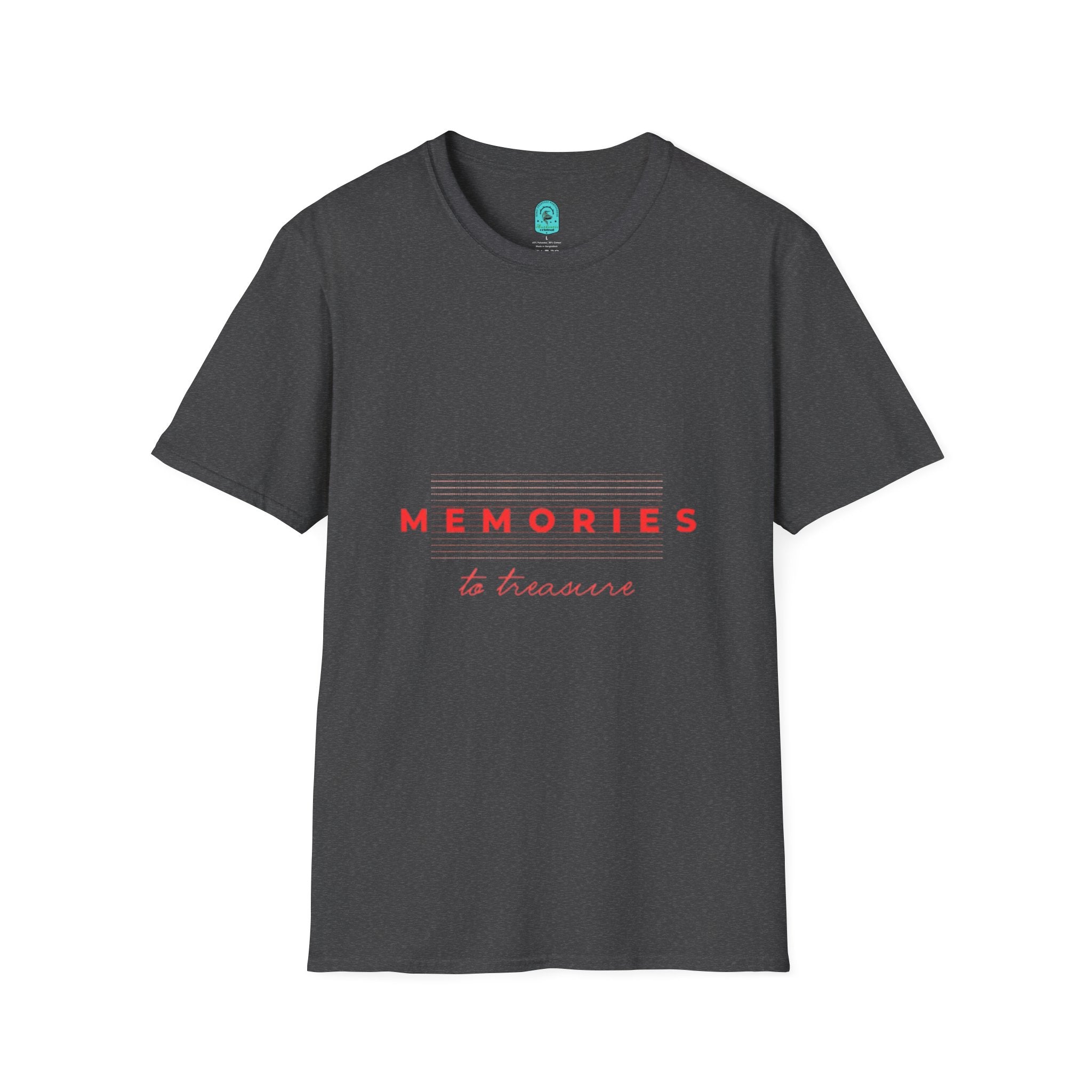 Memories Tee — "Memories to Treasure" Minimalist Casual T-Shirt